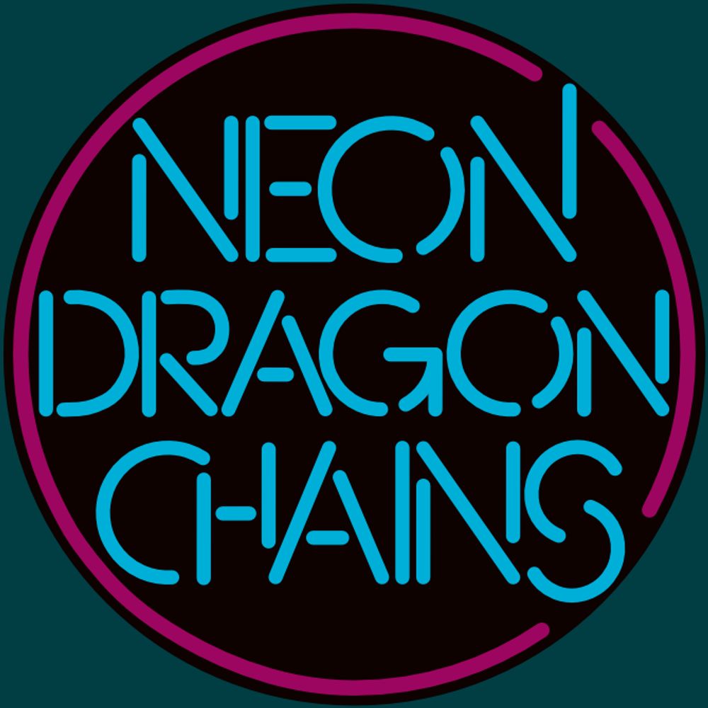 neon dragon chains