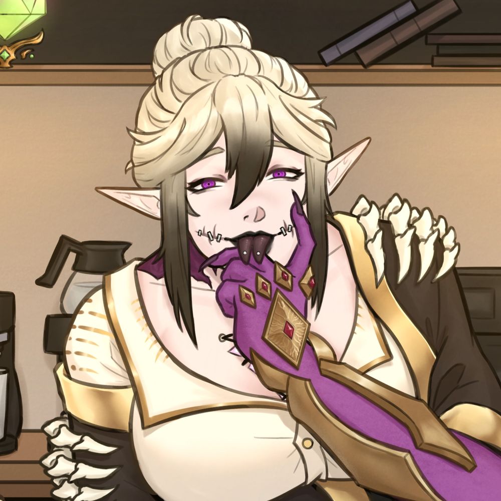 Nakura Akamine - Necromancer Barista VTuber - 💀☕