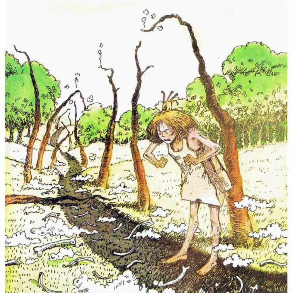 Ash in labour