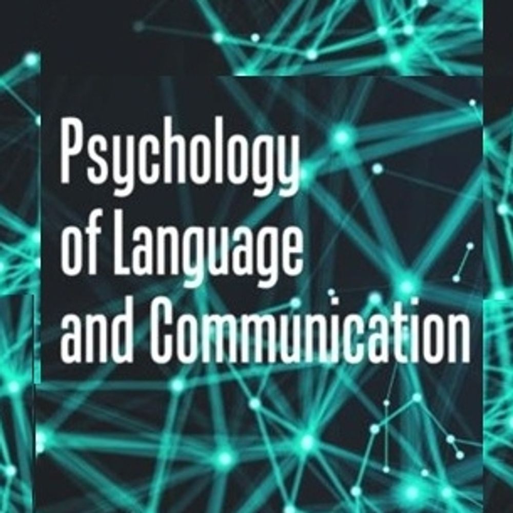 Psychology of Language and Communication