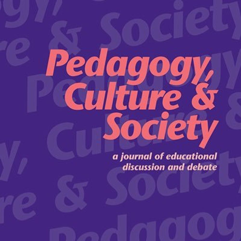 Pedagogy, Culture & Society