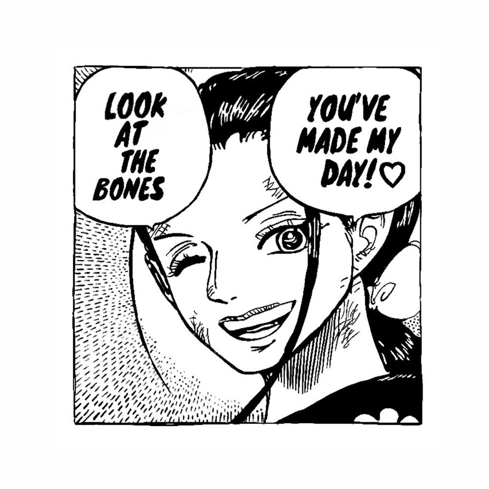 LOOK AT THE BONES