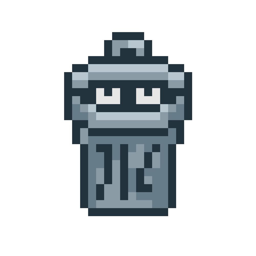 Trash can boy