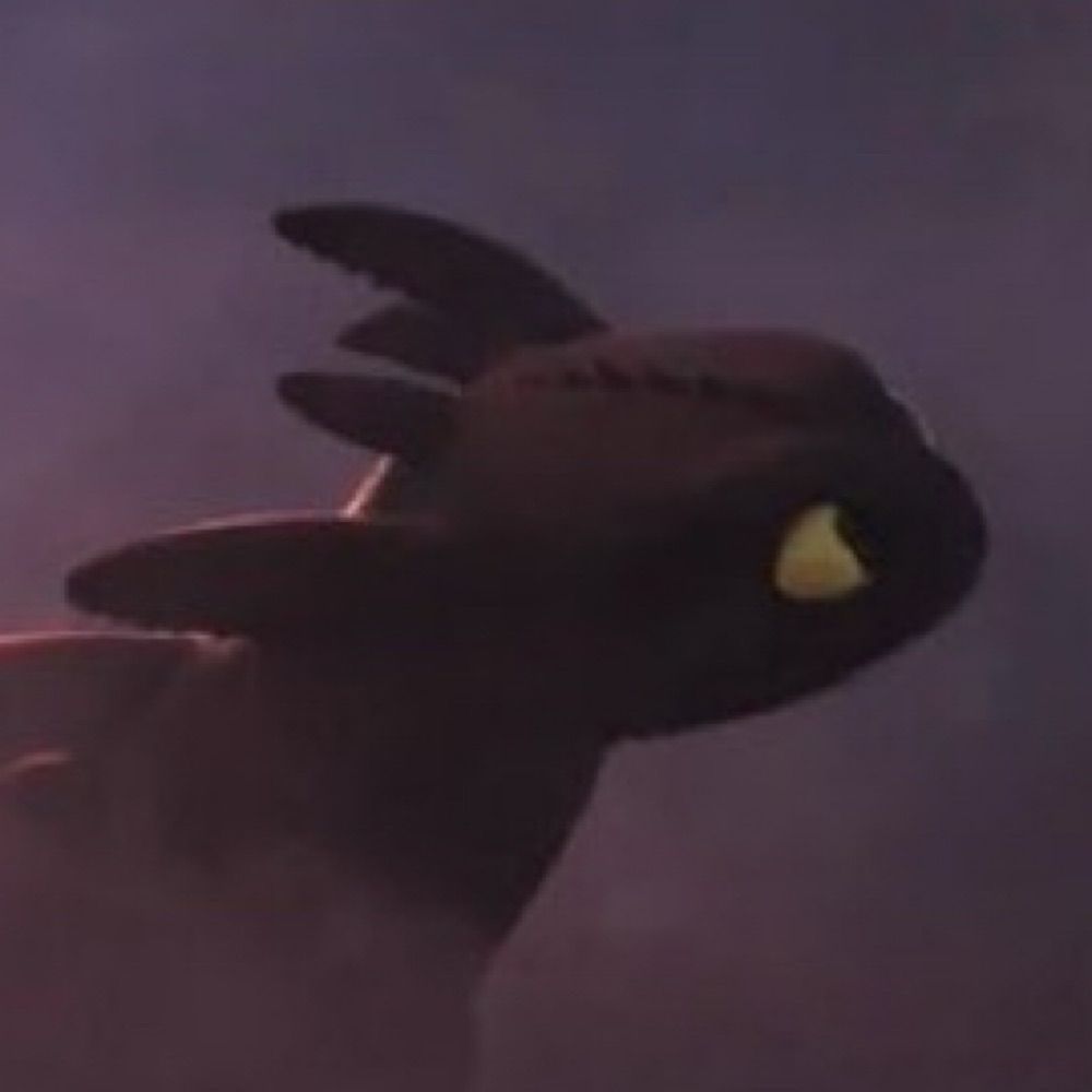 Toothless in real life
