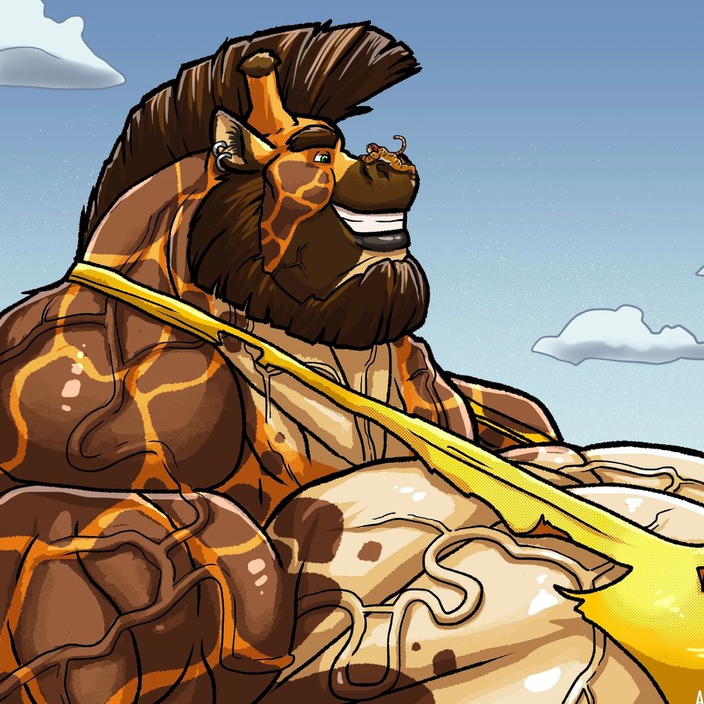 MegaMacro Muscle Giraffe