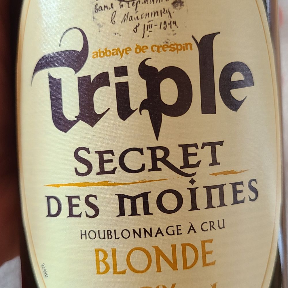 Triple Secret Des Moines Blonde