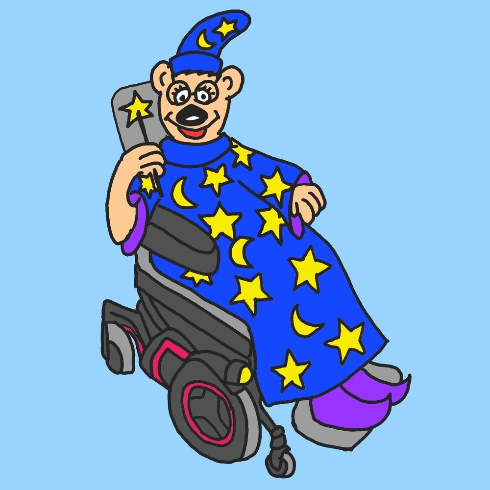Die rollende Zauberbärin