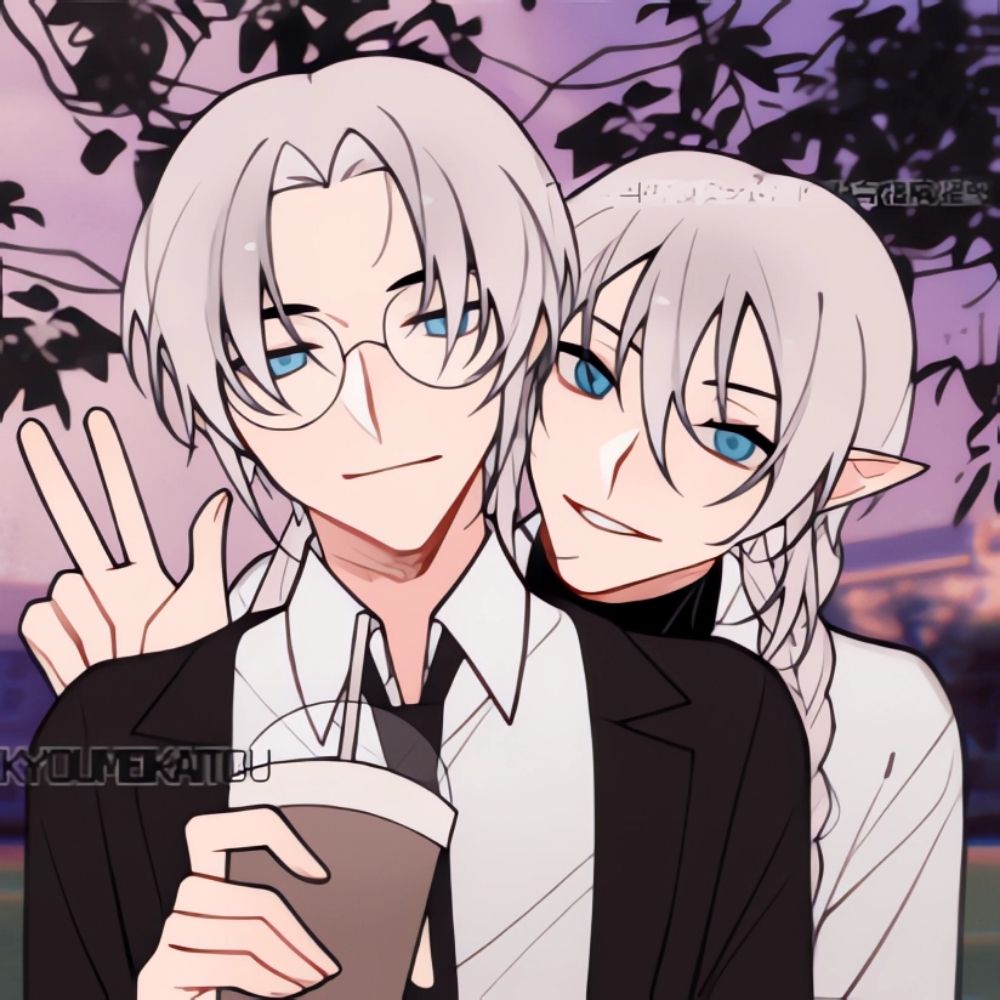 Loric Zett and Lyra Z'ett Teloris (Retired Mystid OC)