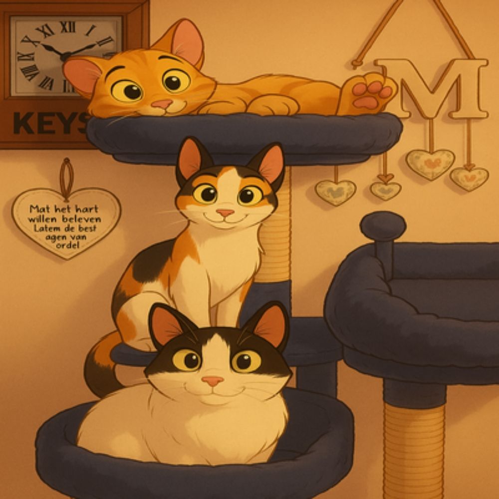 Patricia💞Puck&Zorro🐈‍⬛🐈 en Bella.🐱🐾
