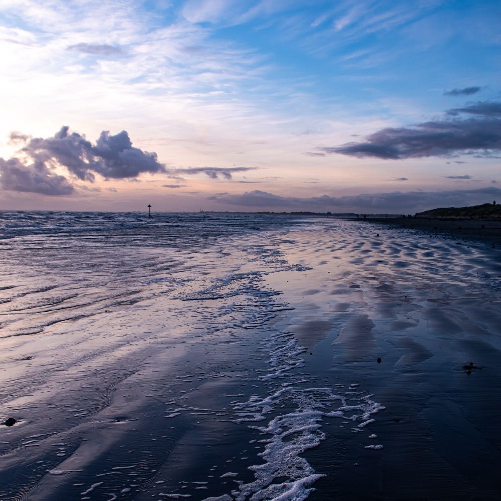 On the sea shore