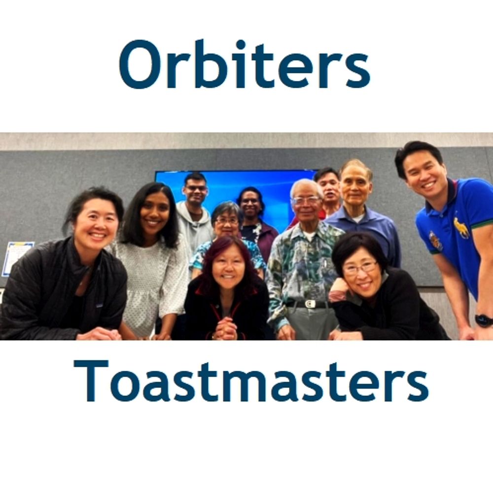 Orbiters Toastmasters Club, Mountain View, CA, USA