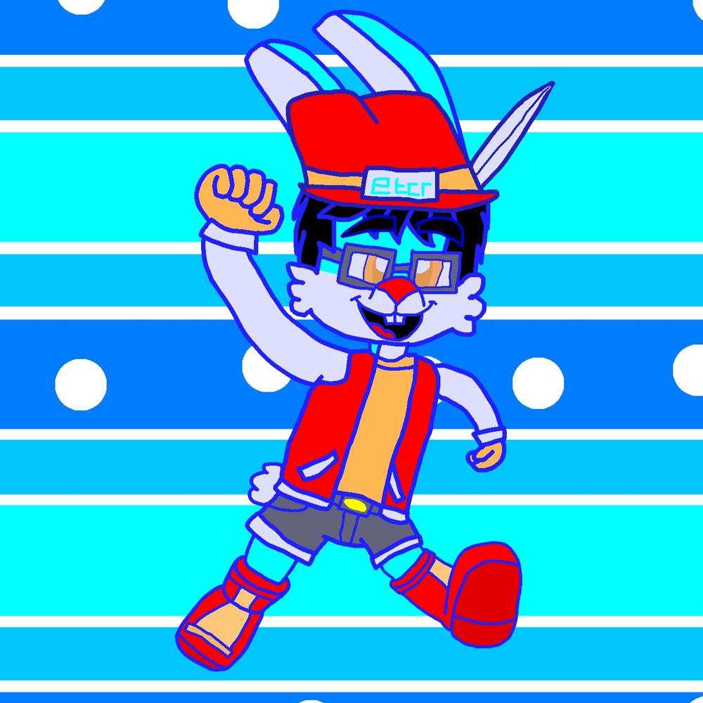 Ernesto E. The Cyan Bnuuy Boi 🔞🩵🐰