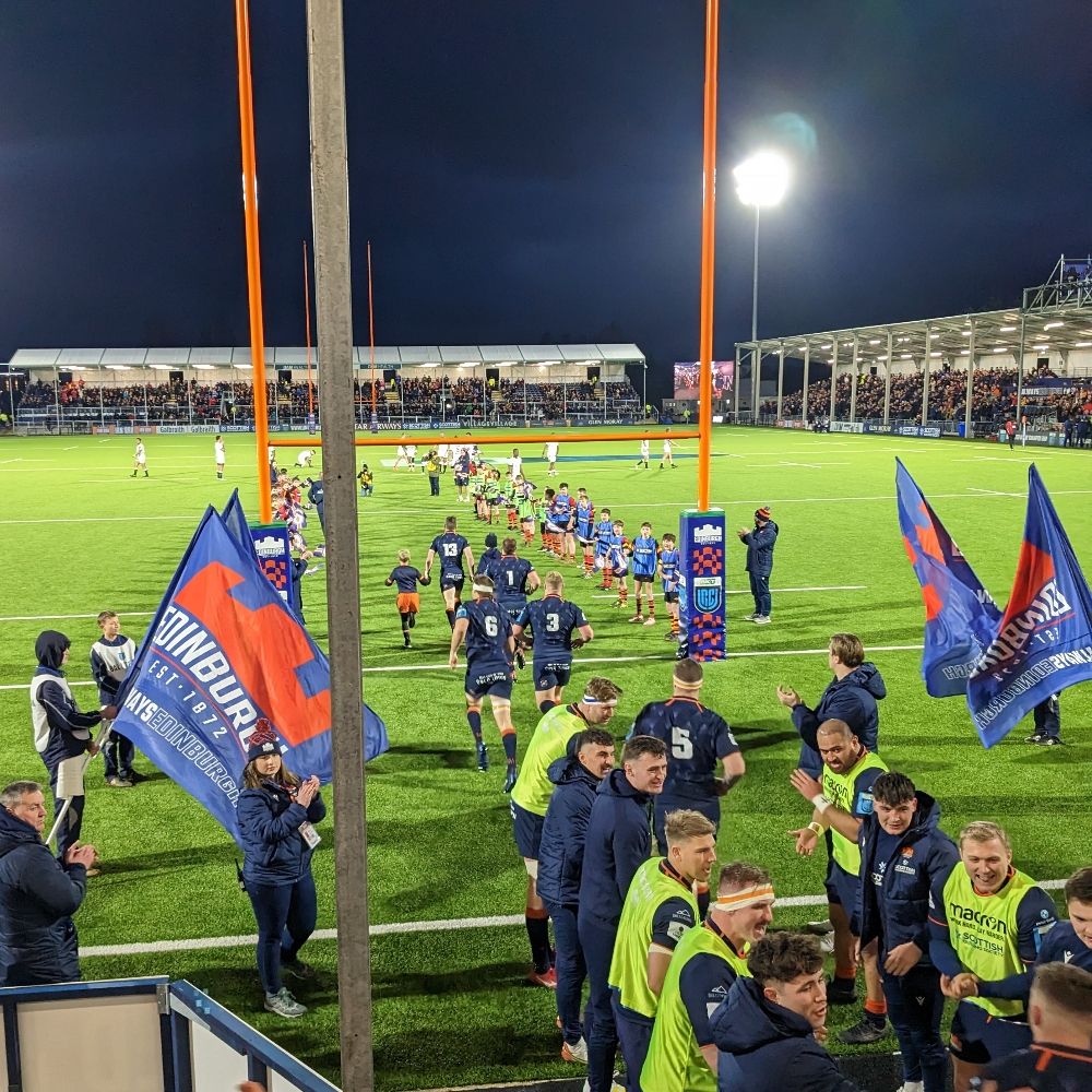 Edinburgh Rugby Fan