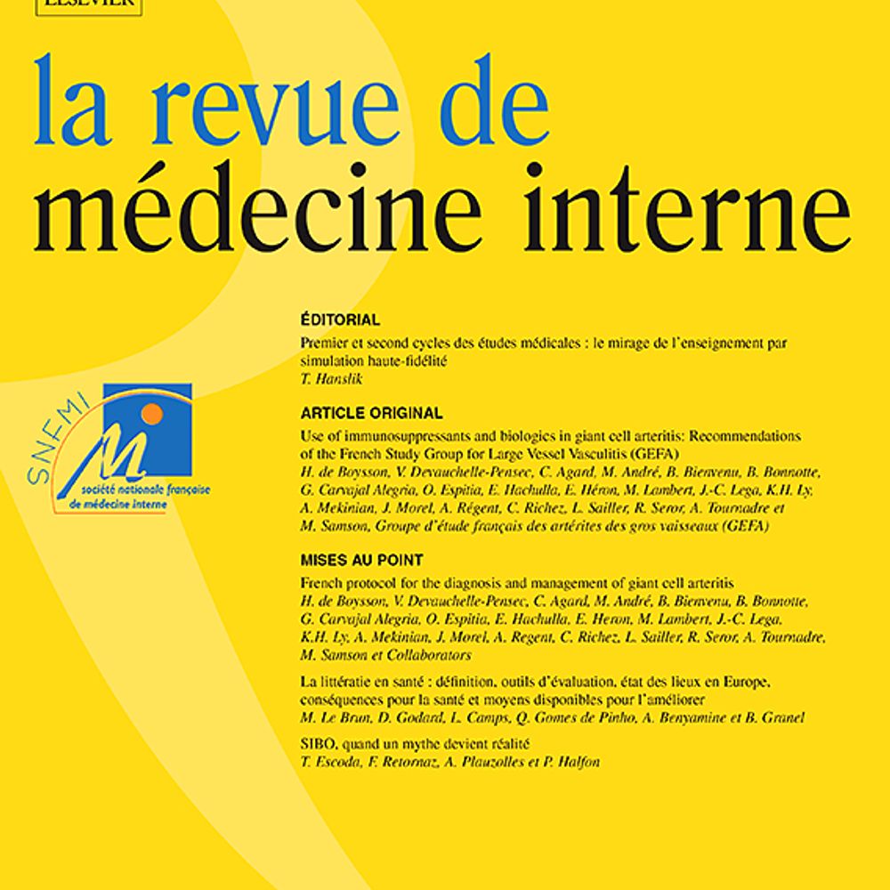 La Revue de Médecine Interne