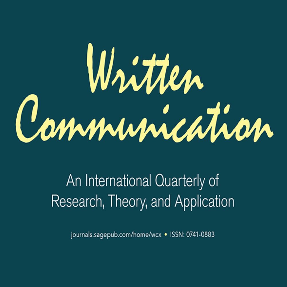 Written Communication (Journal)