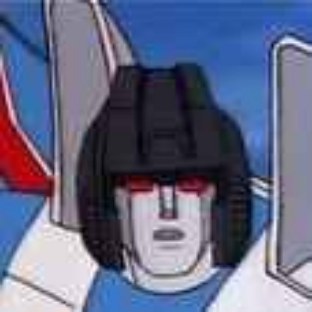 Thundercracker but shocked