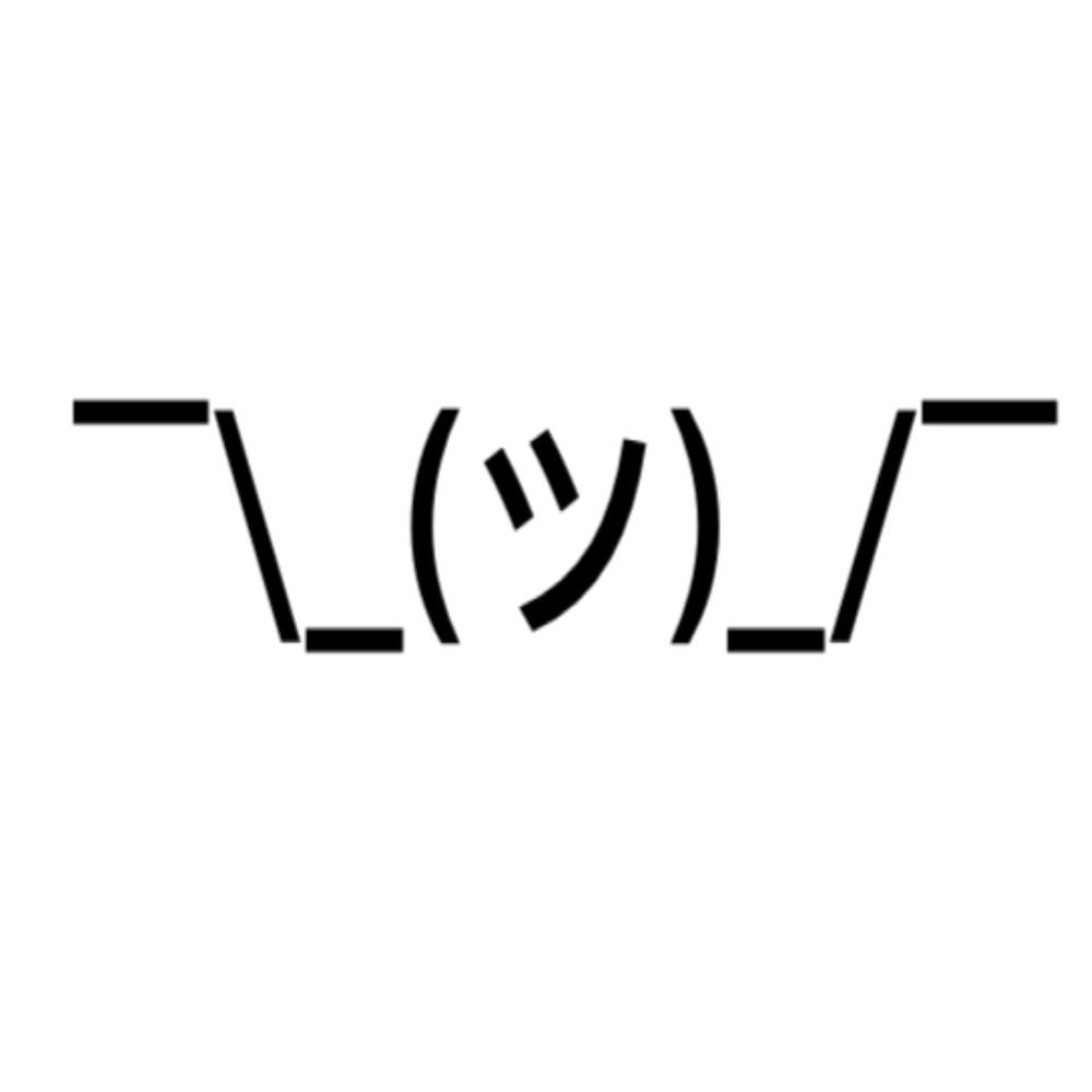 ゆき¯\_(ツ)_/¯