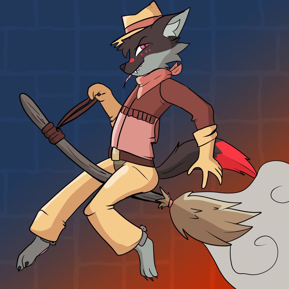 Desperado witchy boy you’re #1 furry witch