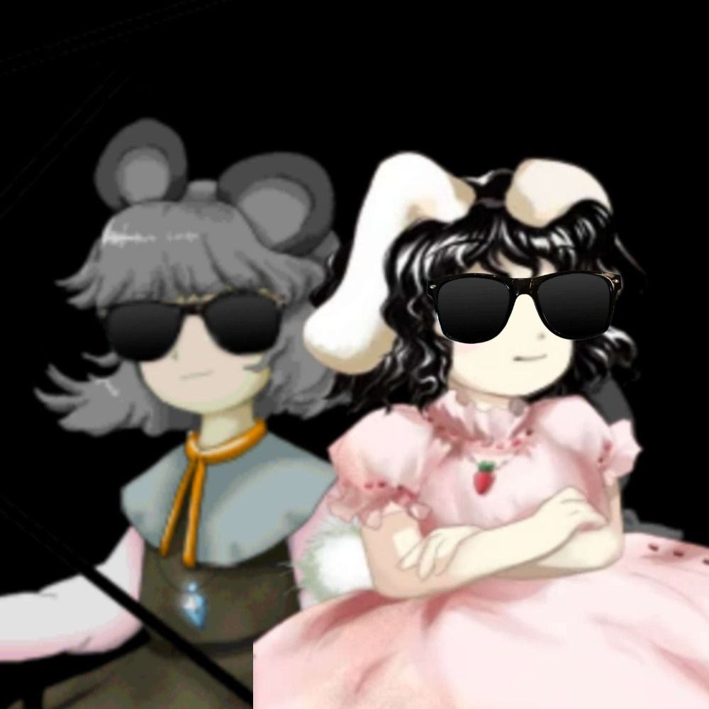 Tewi Inaba and cool Nazrin