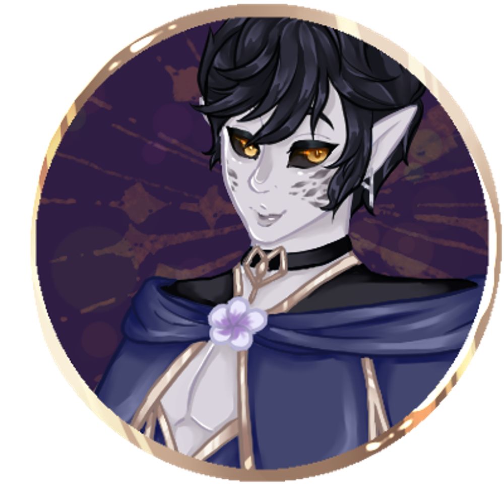 Puzal | Enby Fae Corvid Chaos Vtuber