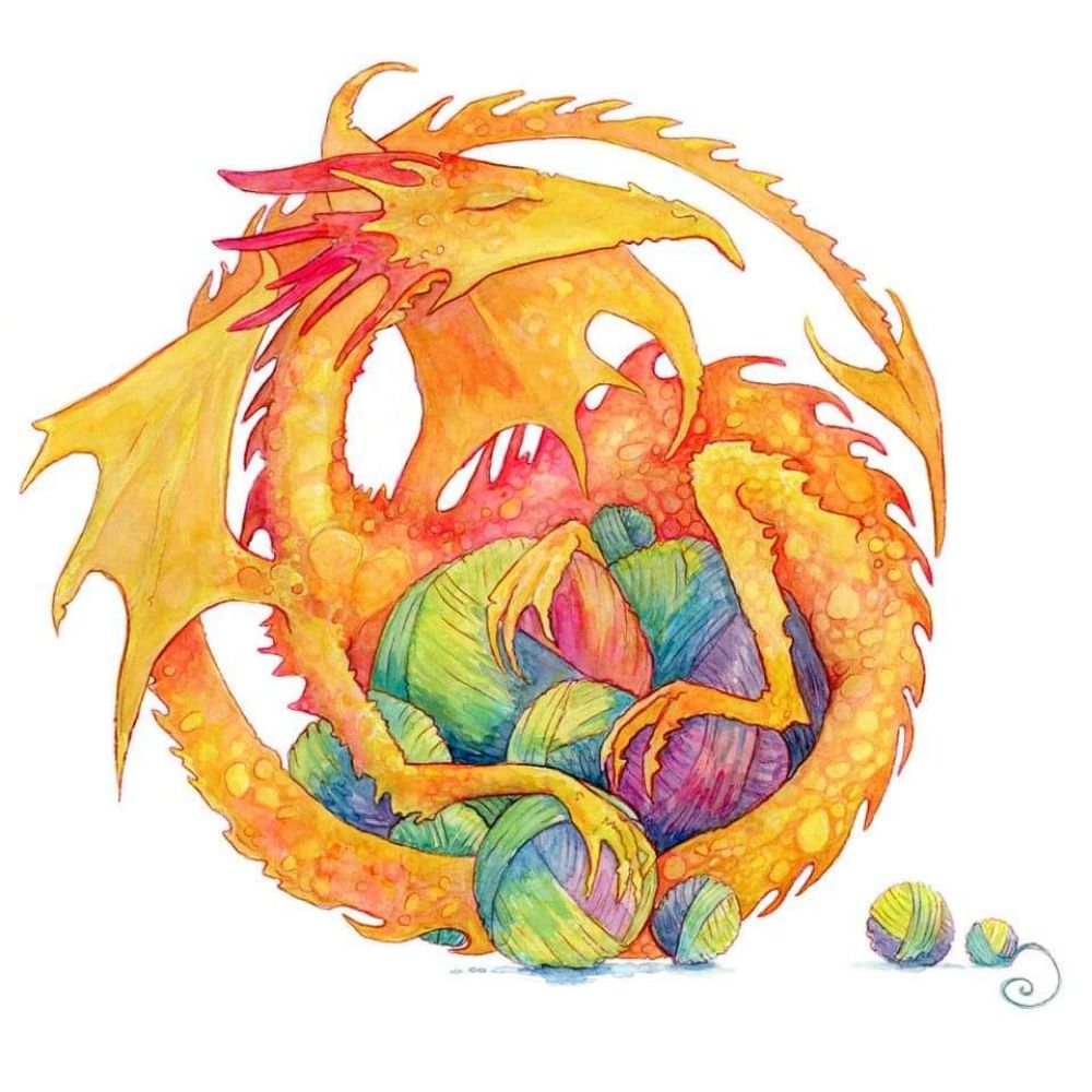 The Great Yarn Dragon