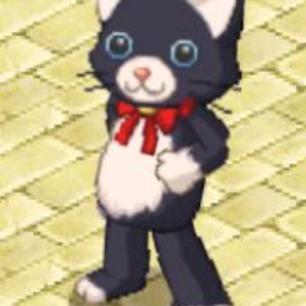 グリュネの黒猫