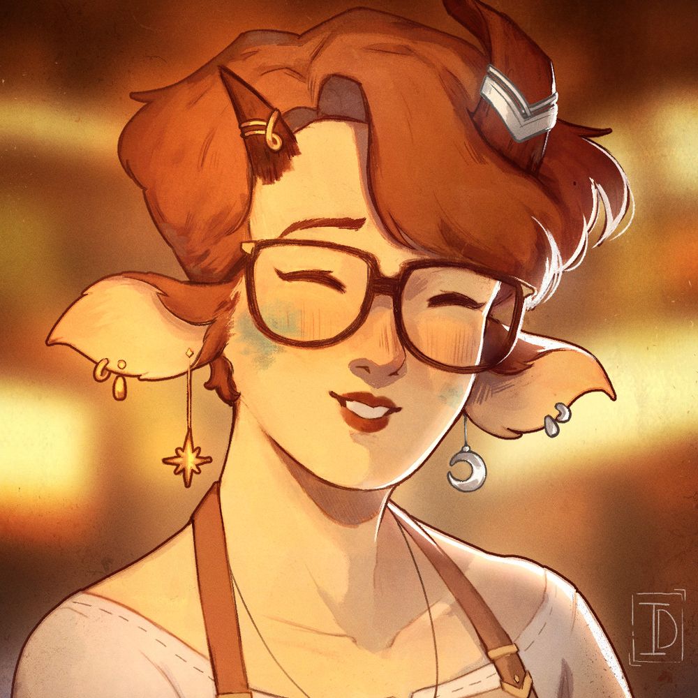Puffy | Freelance fantasy illustrator 🎨🌱(She/Her)