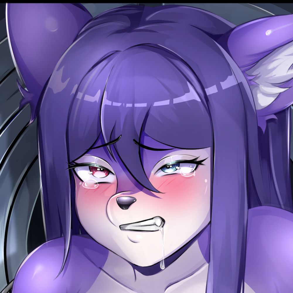 A Purple Lewd Fox