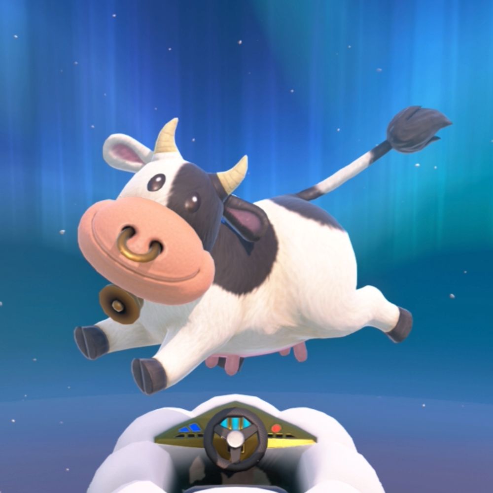 cow from mario kart world