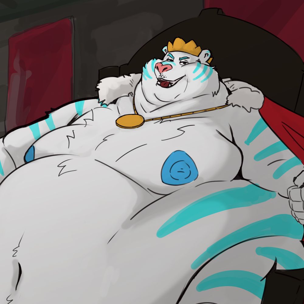 A relentlessly fat tiger