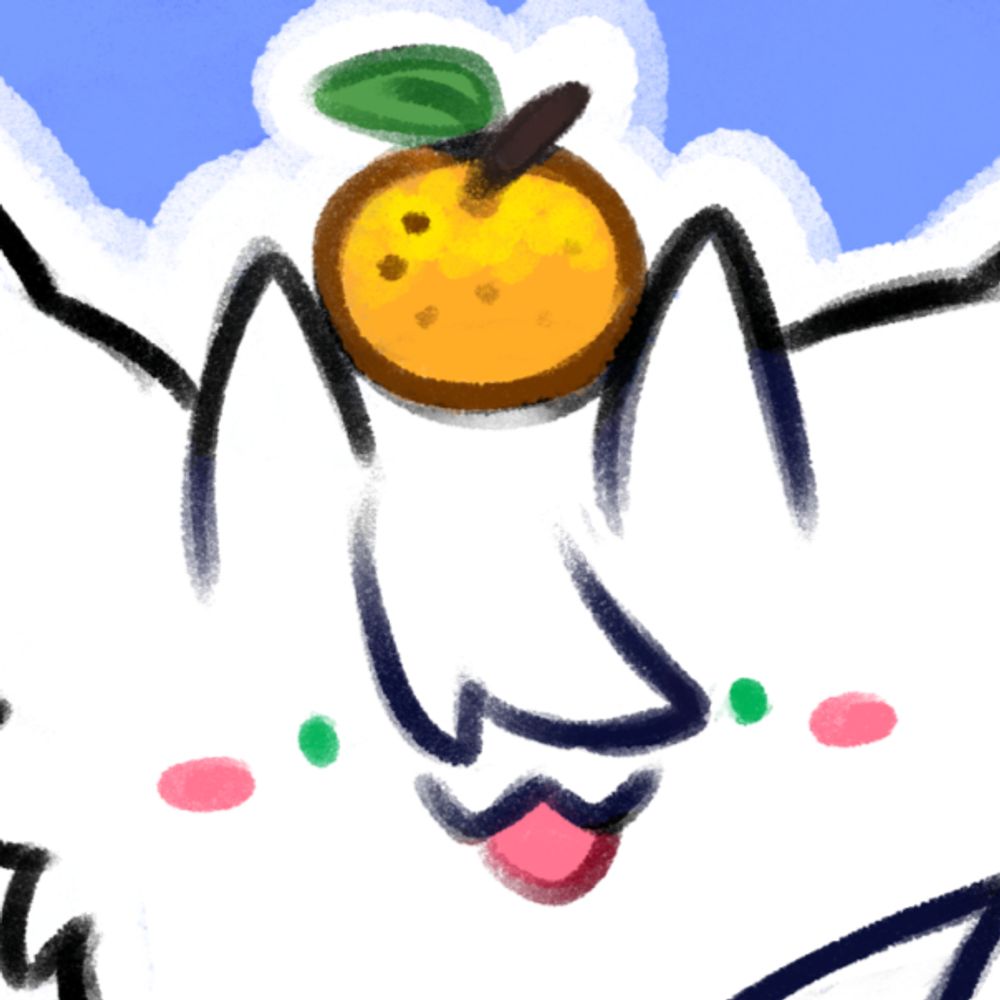 Nao! 🐱🍊✨ @ COMMISSIONS OPEN! ✨