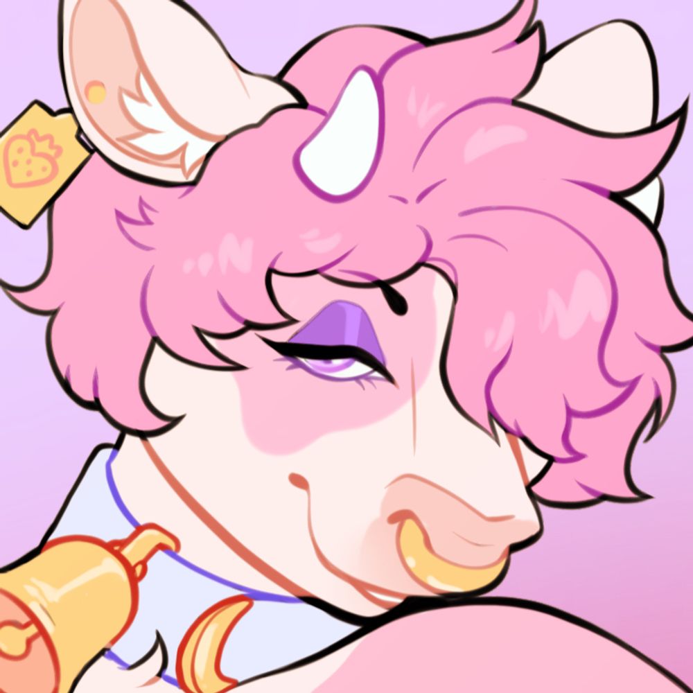 pink cow gf 🐮