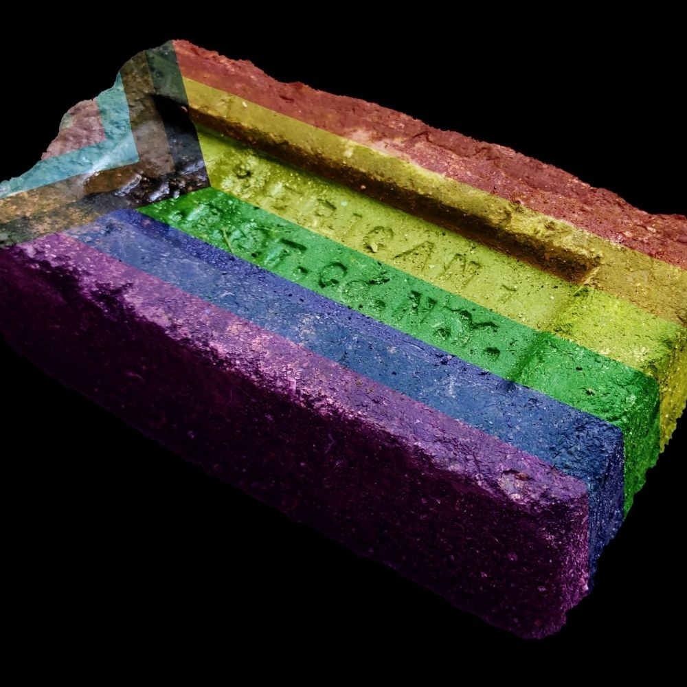 Pride Brick available for your next riot (satire)