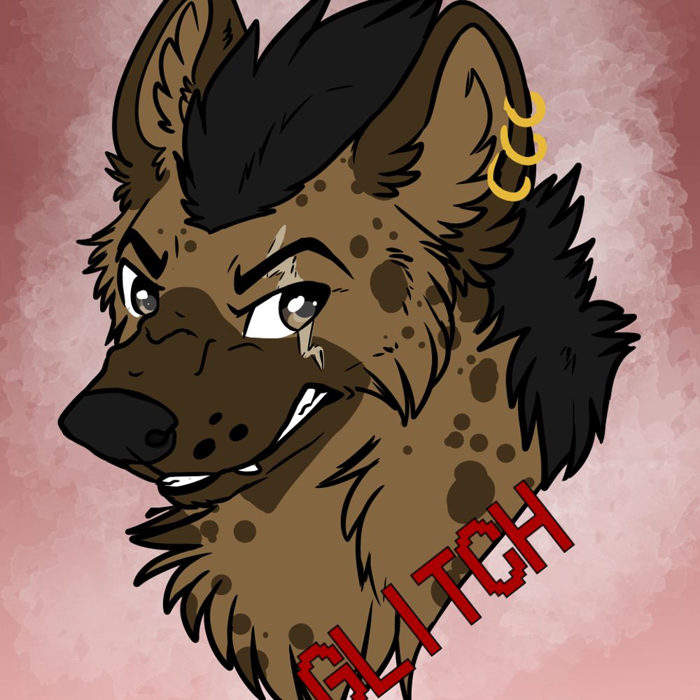 Glitchy Hyena 