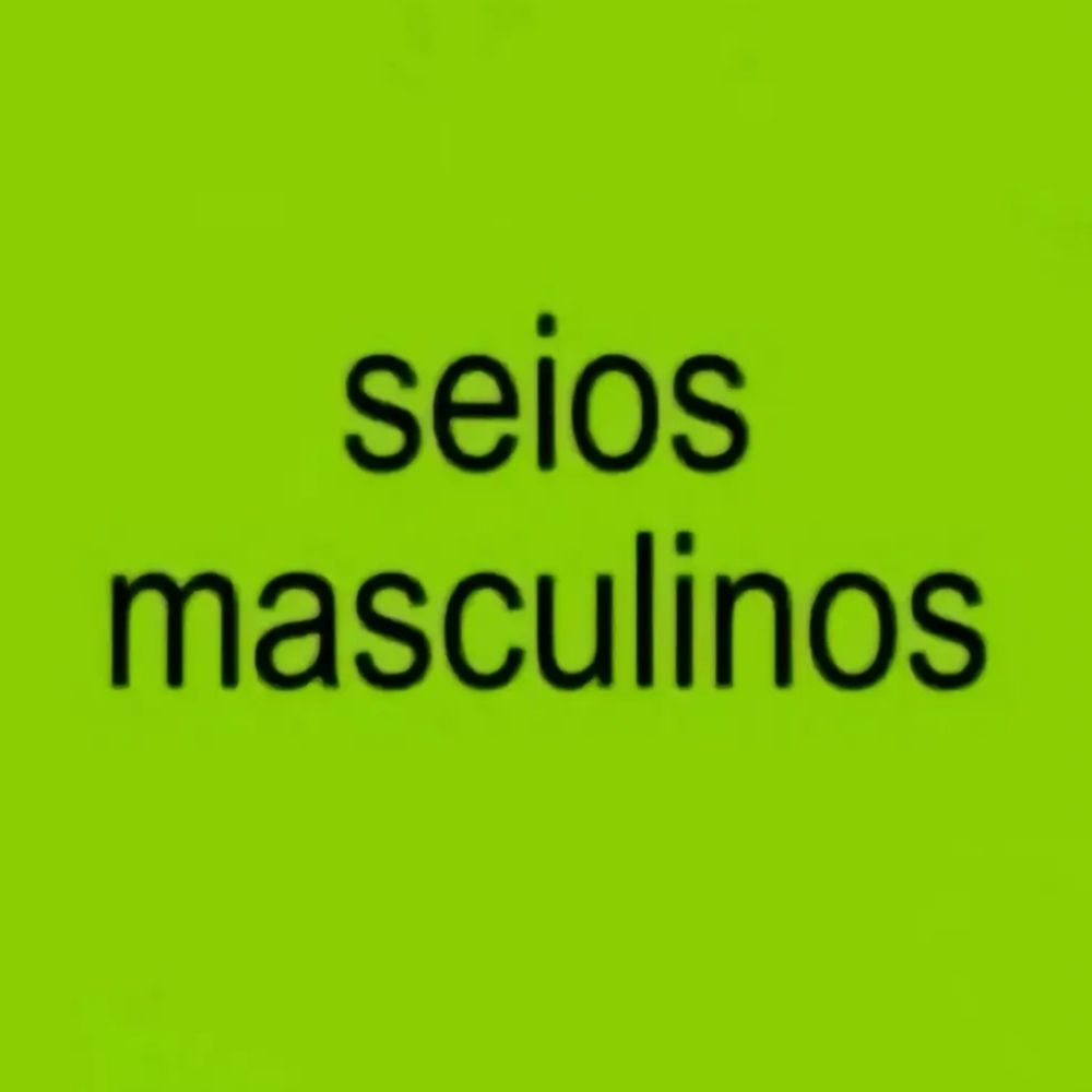 Seios masculinos 