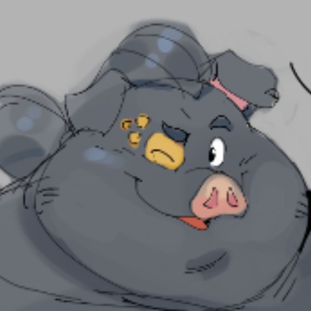 Piggy chubby cheeks