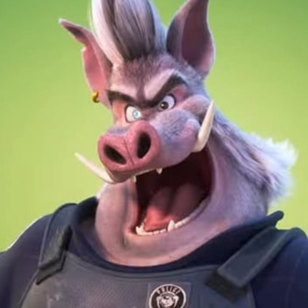 Piggy chubby cheeks