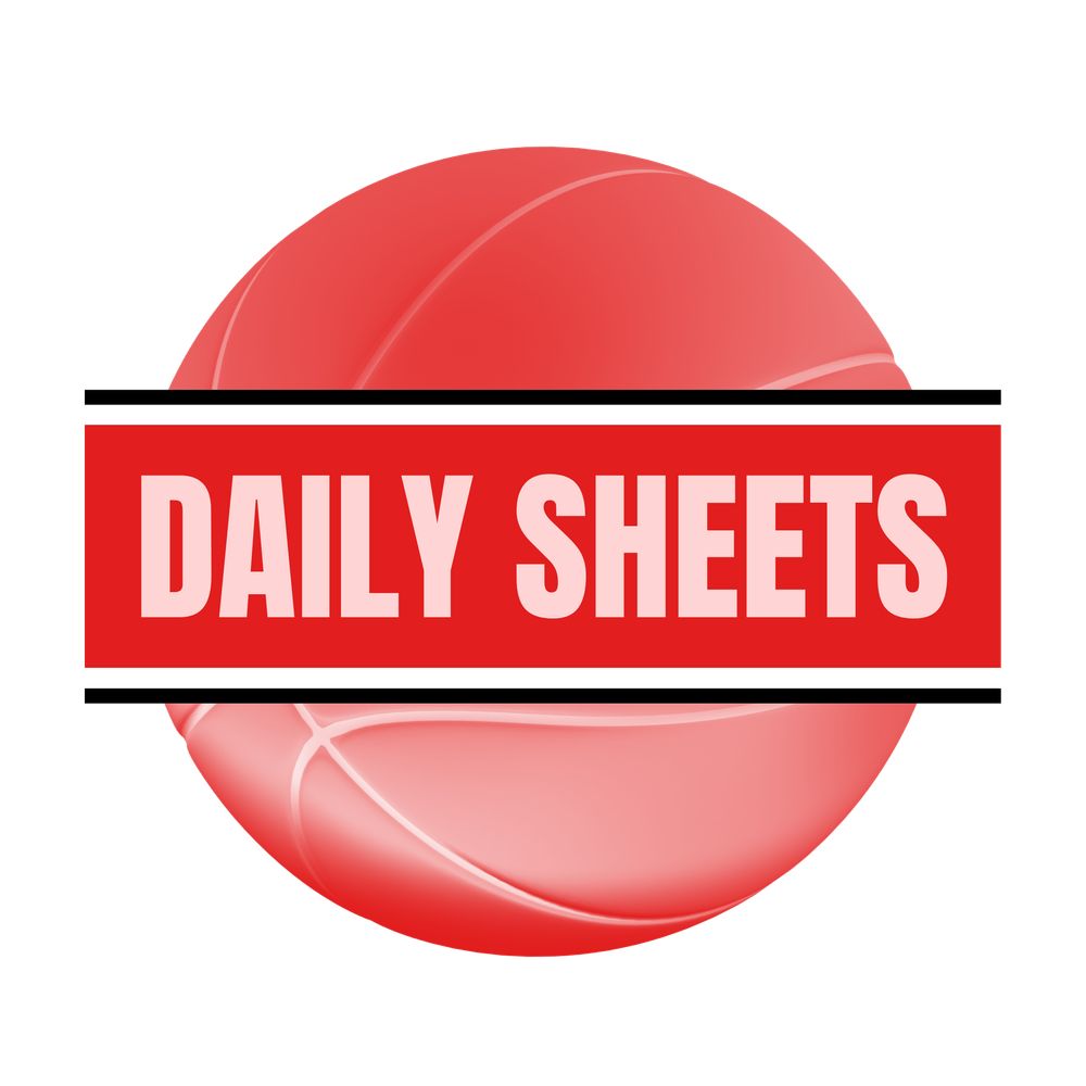 NBA Daily Sheets