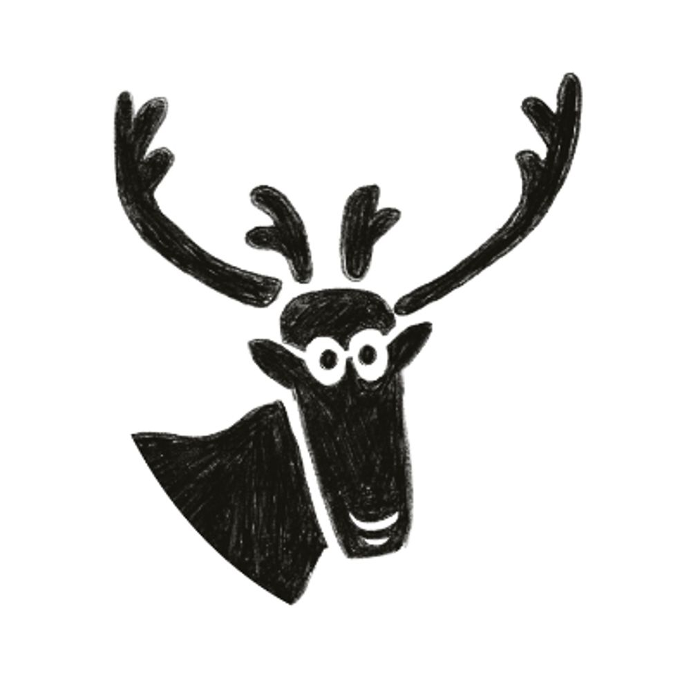 Caribou à lunettes