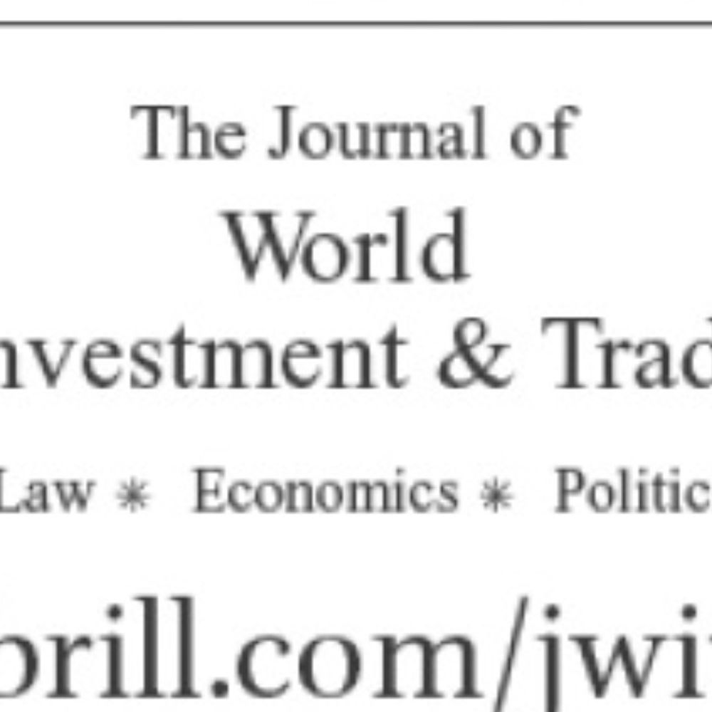 Journal of World Investment and Trade