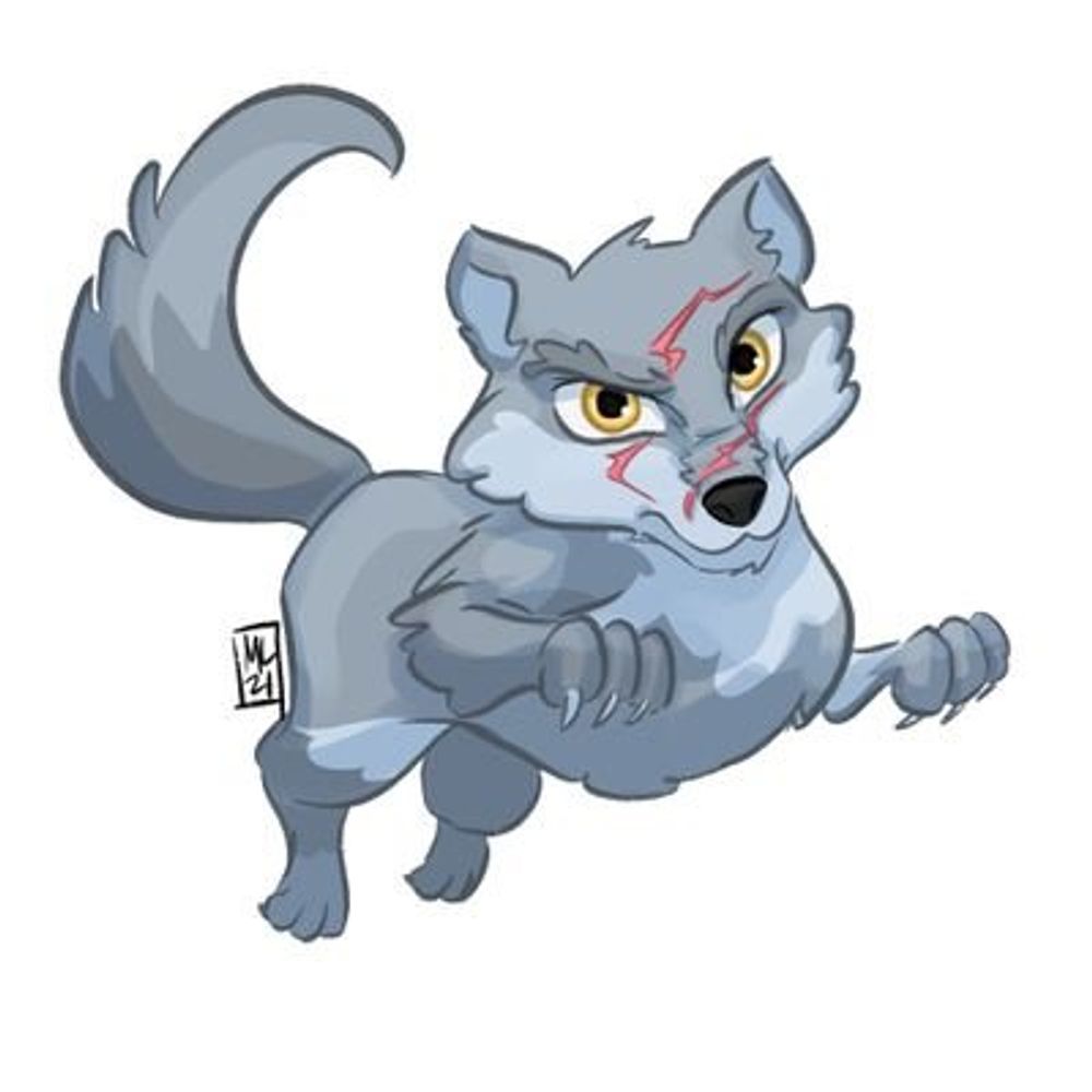 Hopper The Wolf