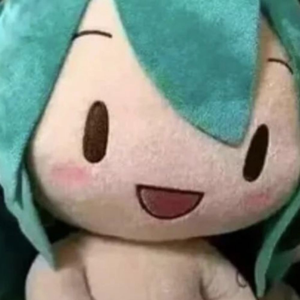 miku plushie unofficial