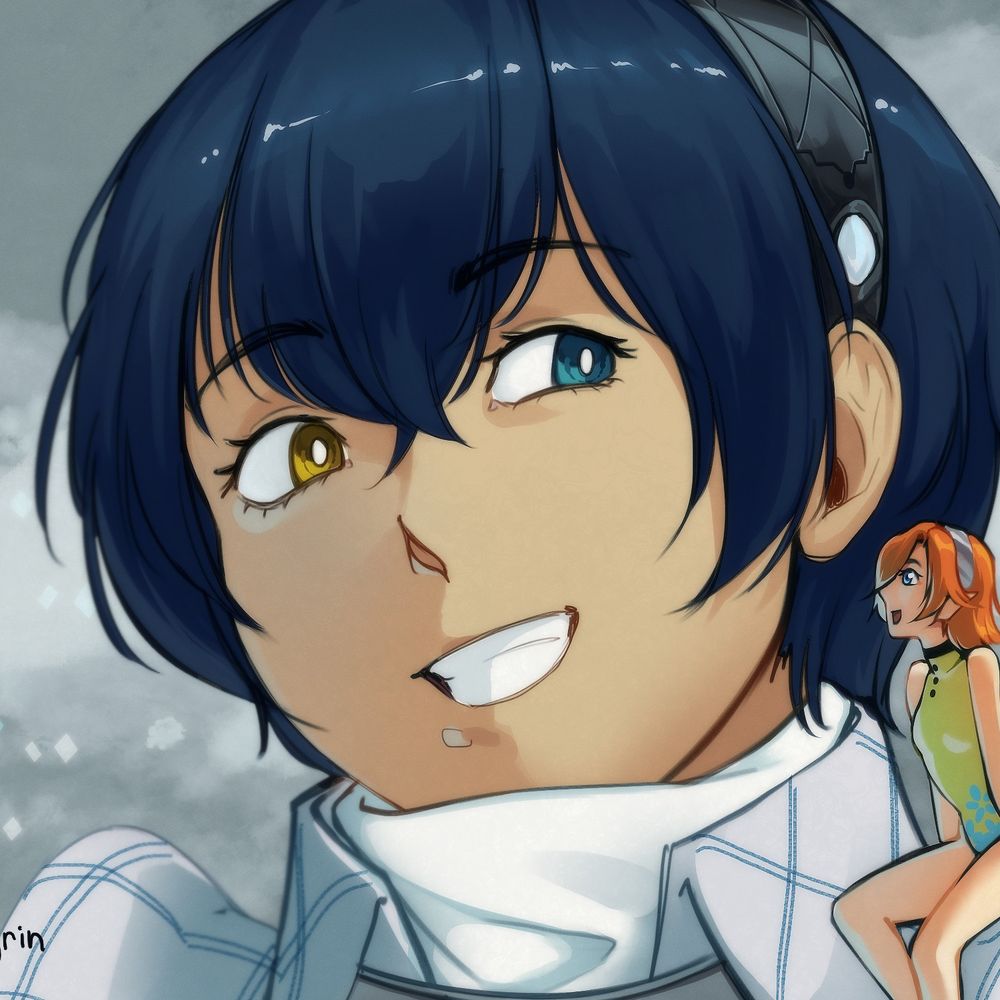 rinrin ❄️ in atlus basement