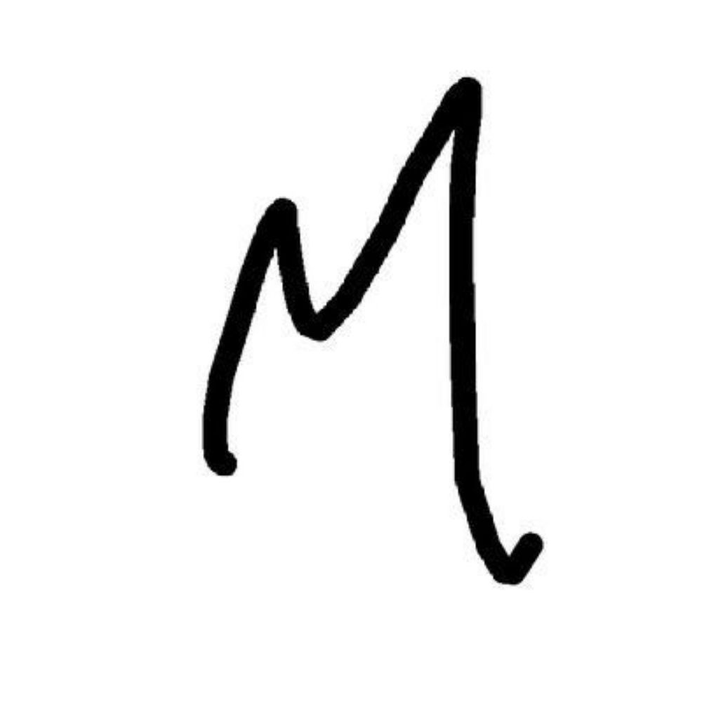 m
