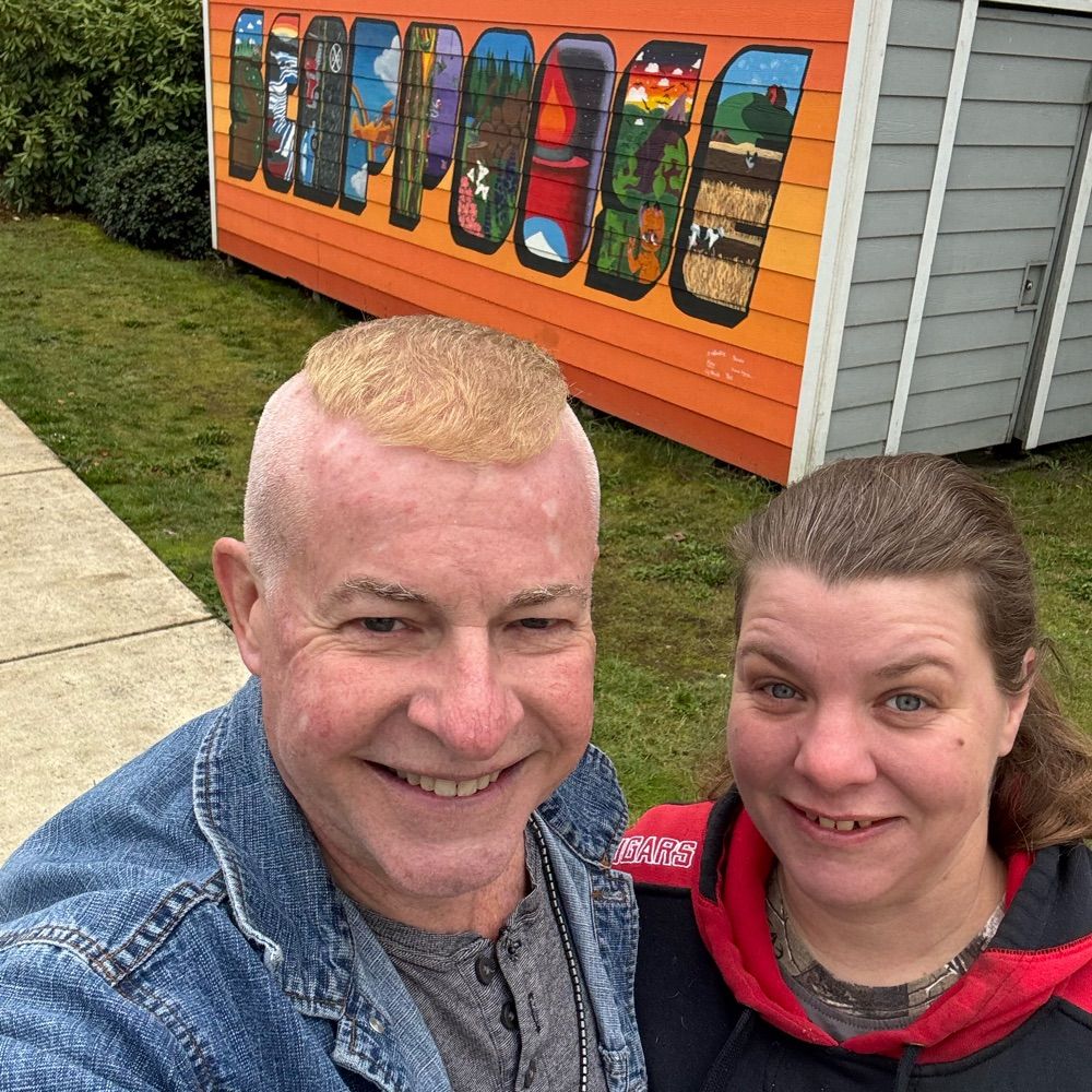 Painting in Portland, Oregon area.