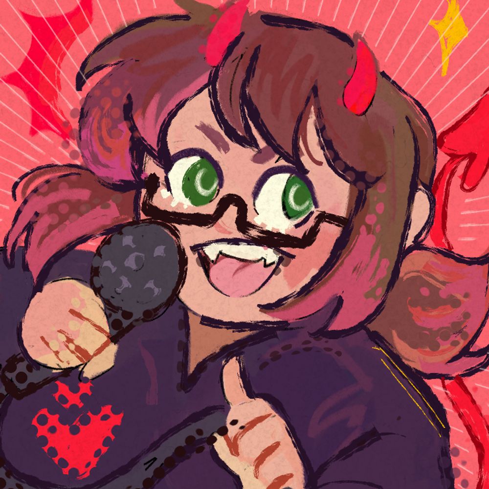 Swift 🎤 Singing Demonic PNGTuber