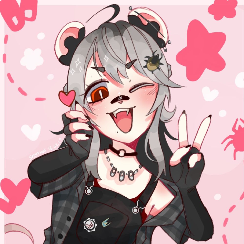 Delphi Dae ✨ Opossum Vtuber 🔴〰️🔴