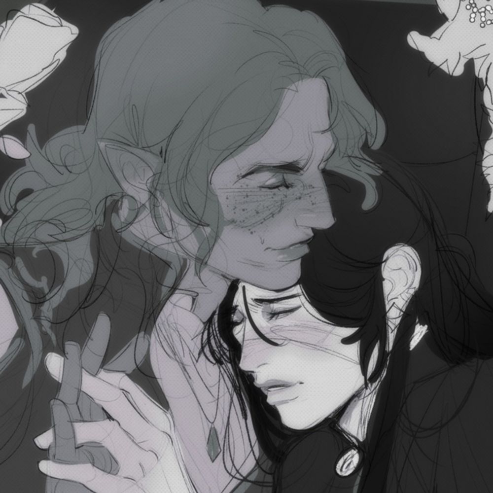 a beverage of sorts 💀🖤 emmlich lover