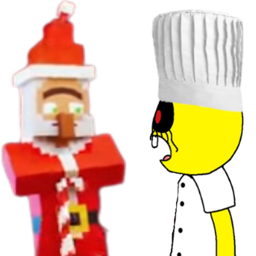 Alex ChefBob + Villager Santa