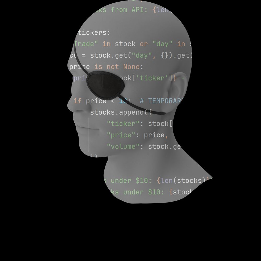 Half Blind Python Guy